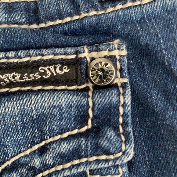 Miss Me Blue Denim Jeans - Picture 4 of 9